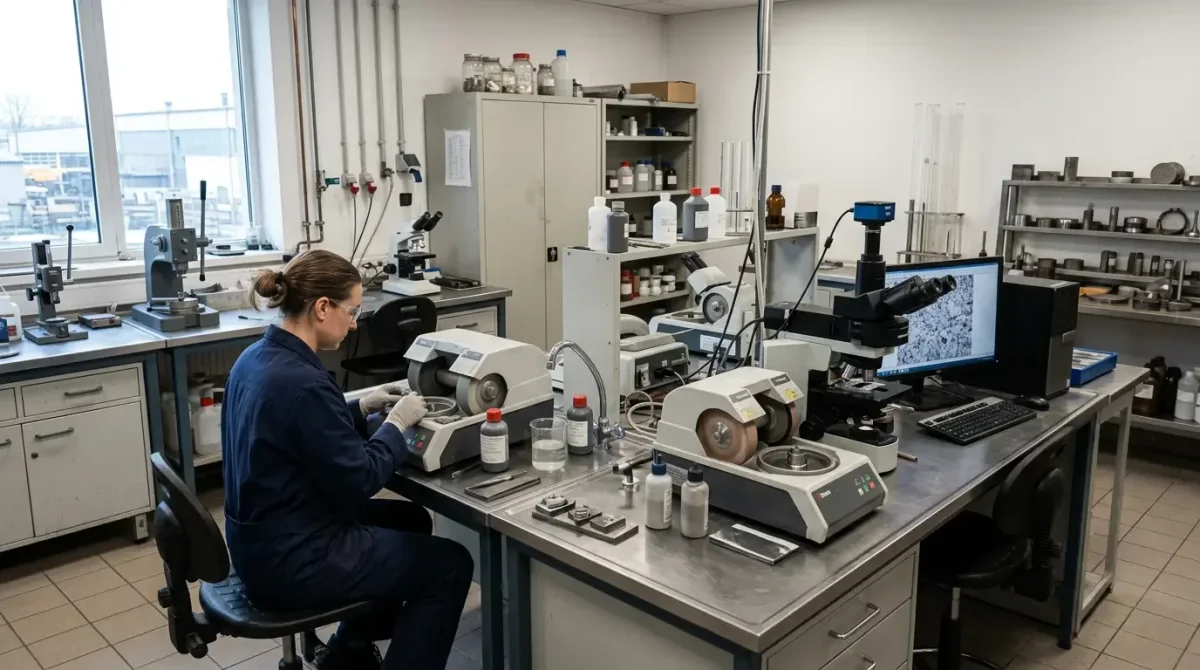 Laboratorium metalograficzne Tenslab – co bada i dlaczego warto zlecić analizę?
